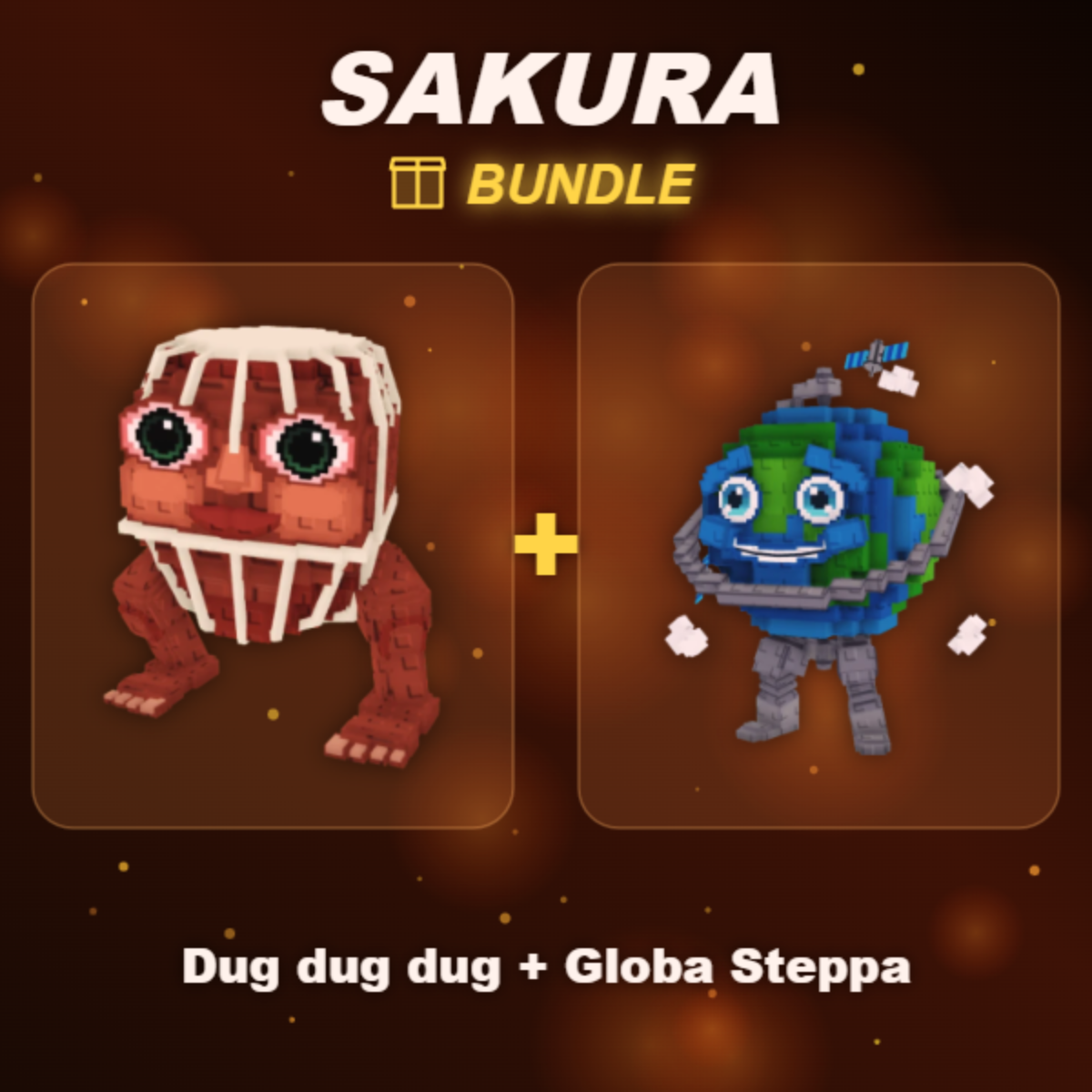 📦 BUNDLE ⭐ Dug dug dug + Globa Steppa ⭐