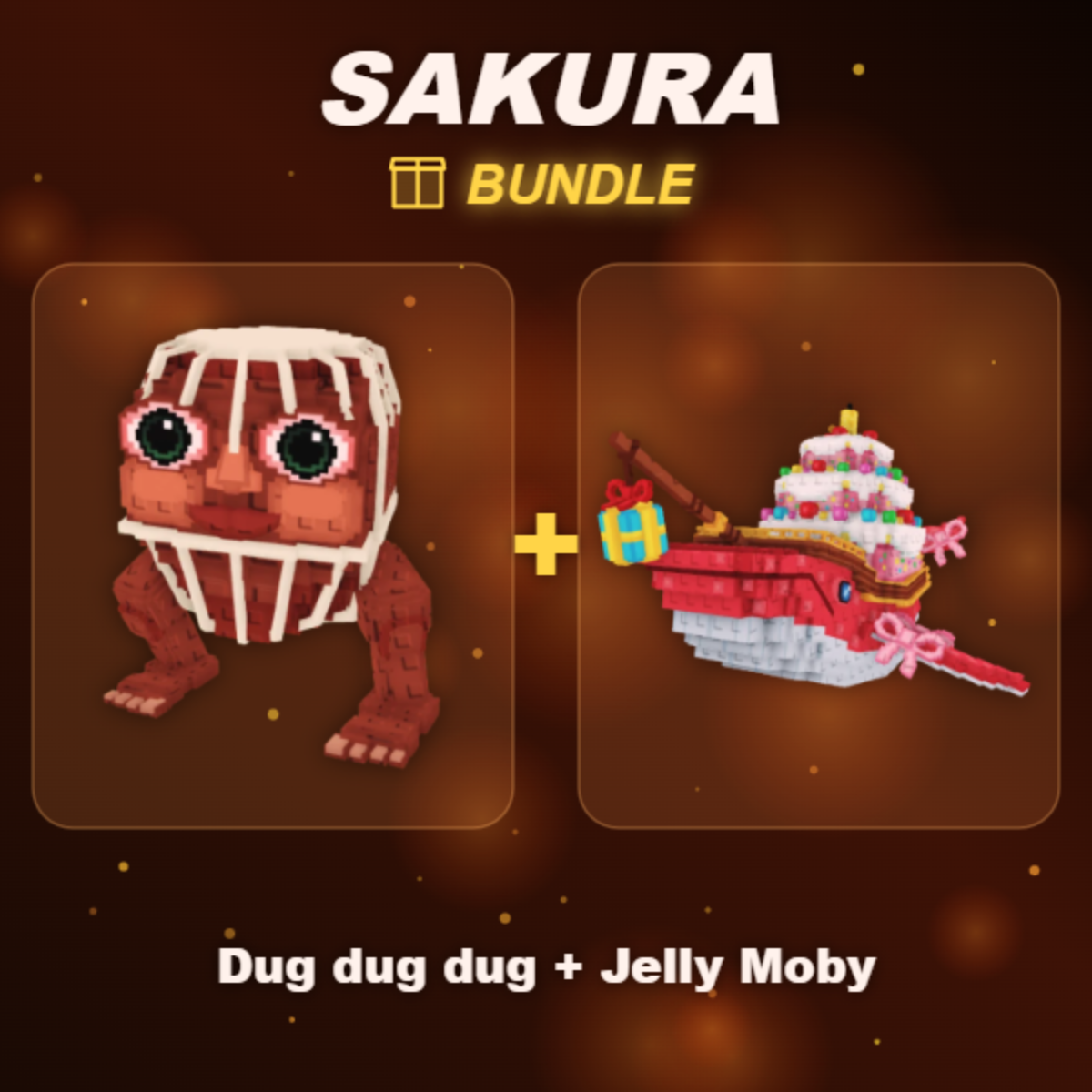 📦 BUNDLE ⭐ Dug dug dug + Jelly Moby ⭐