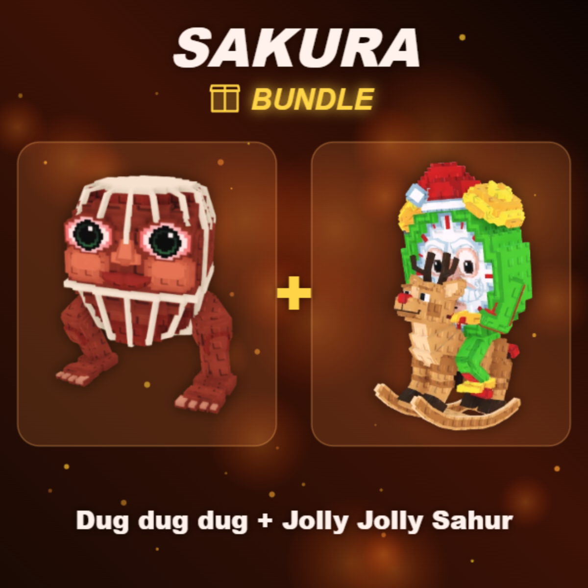 📦 BUNDLE ⭐ Dug dug dug + Jolly Jolly Sahur ⭐