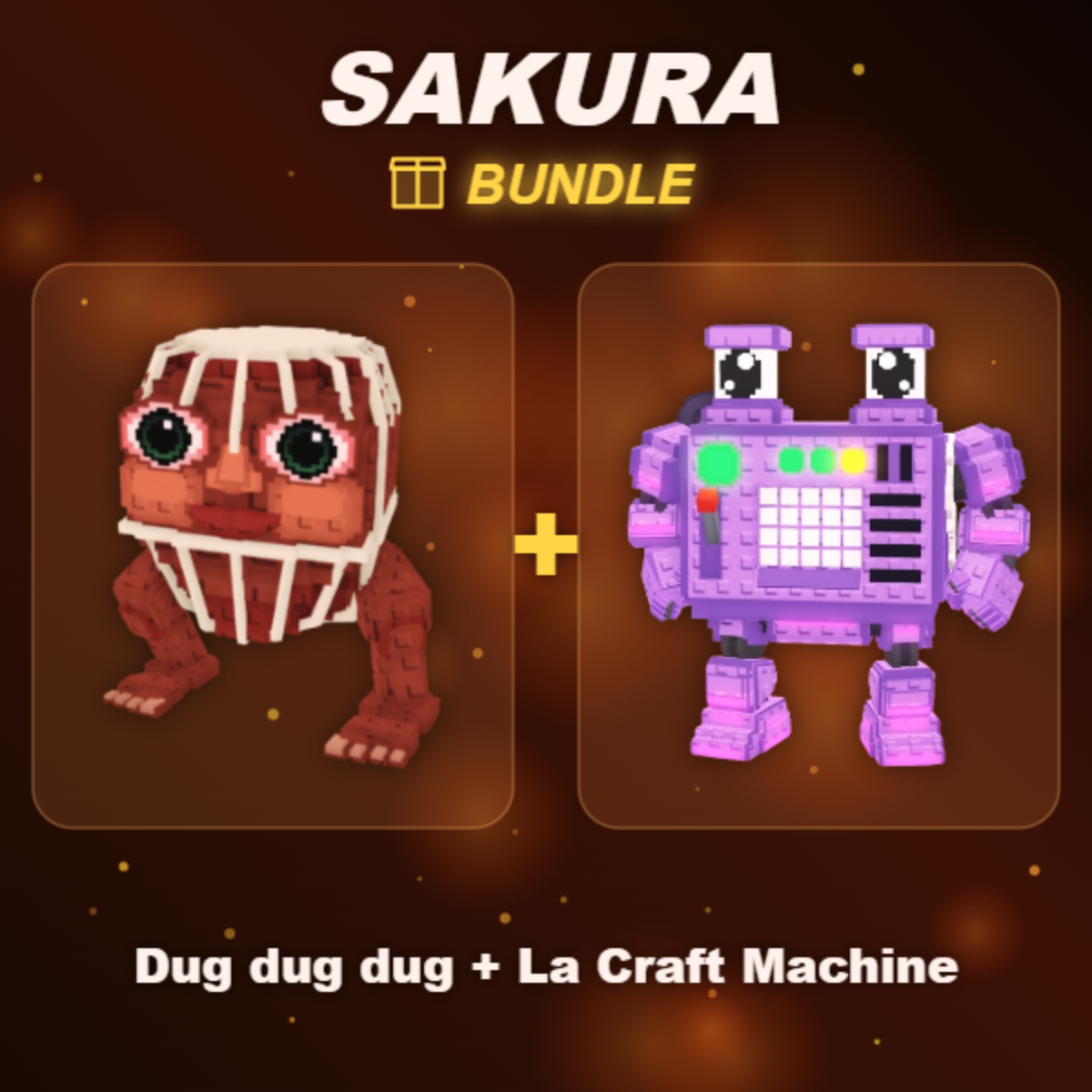 📦 BUNDLE ⭐ Dug dug dug + La Craft Machine ⭐