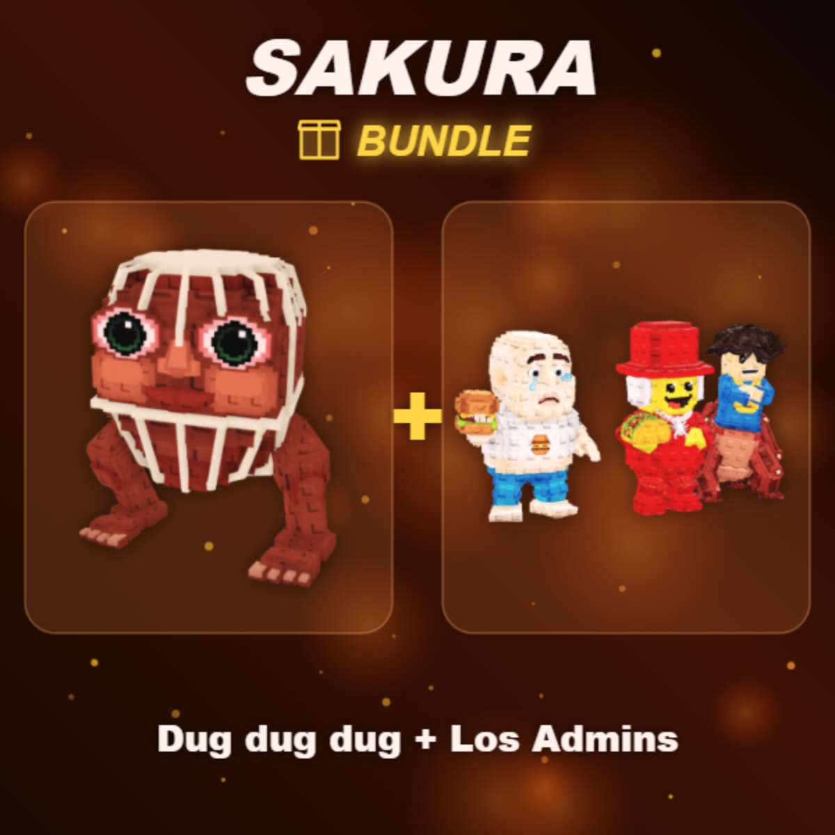 📦 BUNDLE ⭐ Dug dug dug + Los Admins ⭐