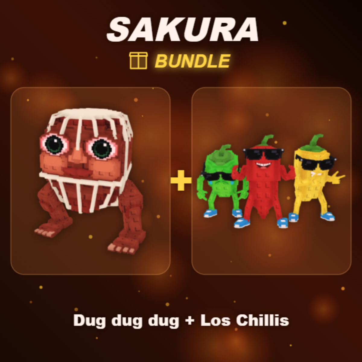 📦 BUNDLE ⭐ Dug dug dug + Los Chillis ⭐