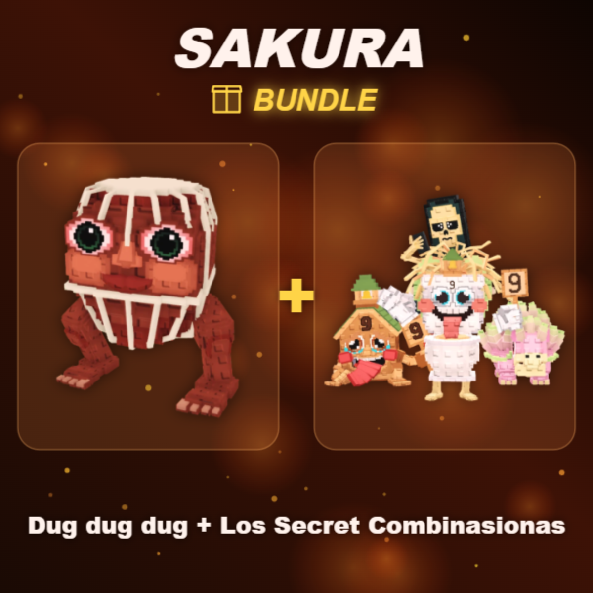 📦 BUNDLE ⭐ Dug dug dug + Los Secret Combinasionas ⭐