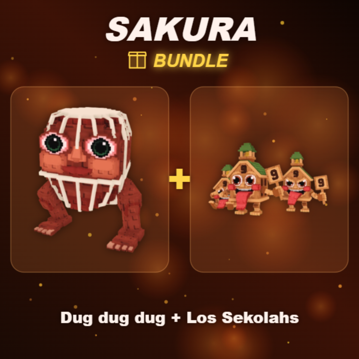 📦 BUNDLE ⭐ Dug dug dug + Los Sekolahs ⭐