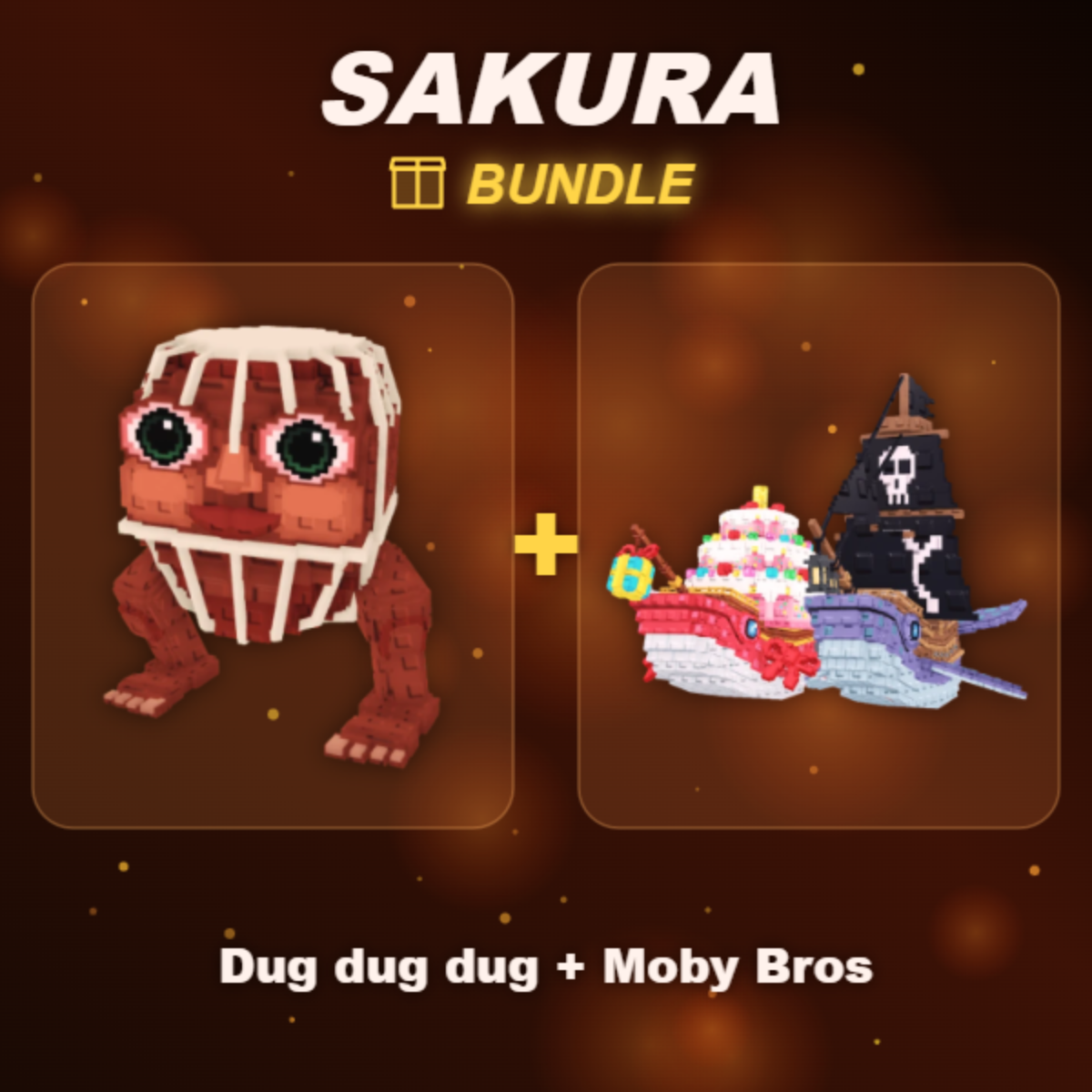 📦 BUNDLE ⭐ Dug dug dug + Moby Bros ⭐