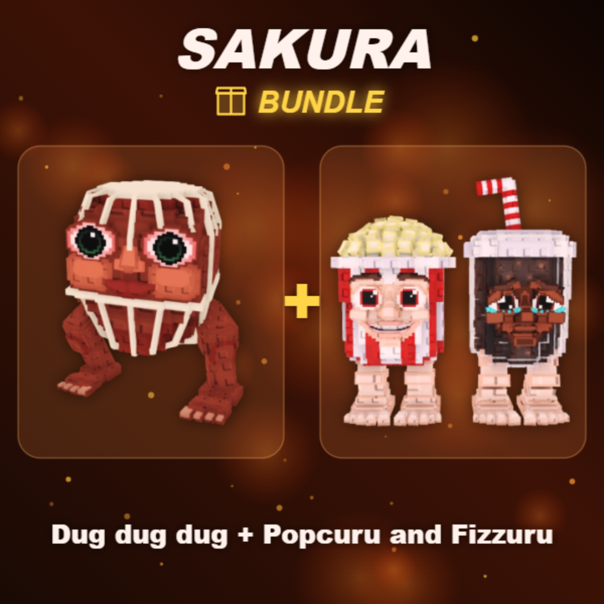 📦 BUNDLE ⭐ Dug dug dug + Popcuru and Fizzuru ⭐