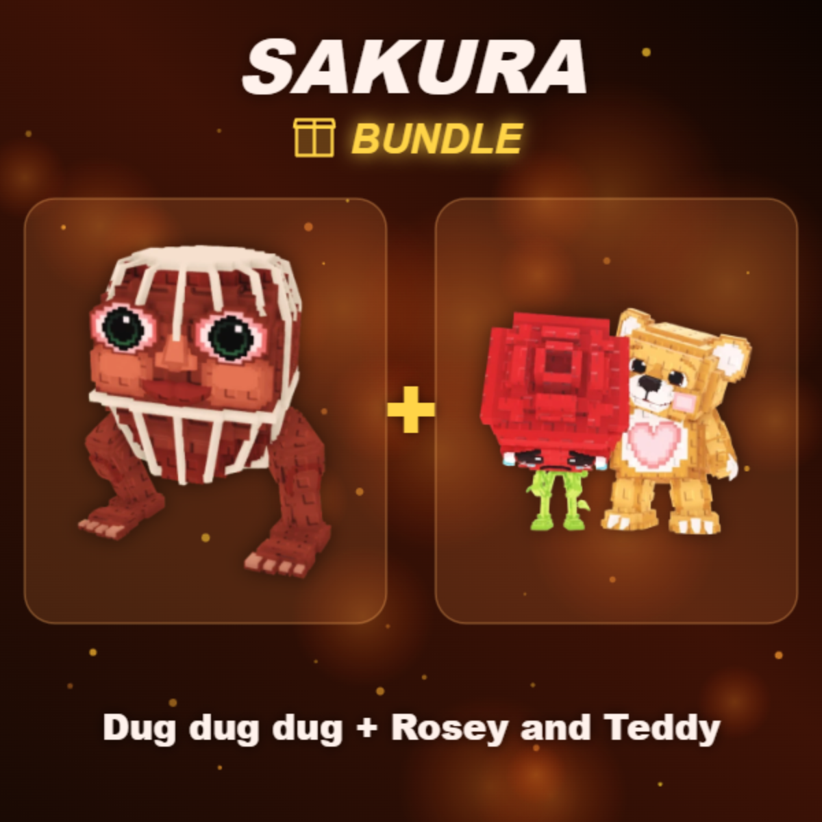 📦 BUNDLE ⭐ Dug dug dug + Rosey and Teddy ⭐