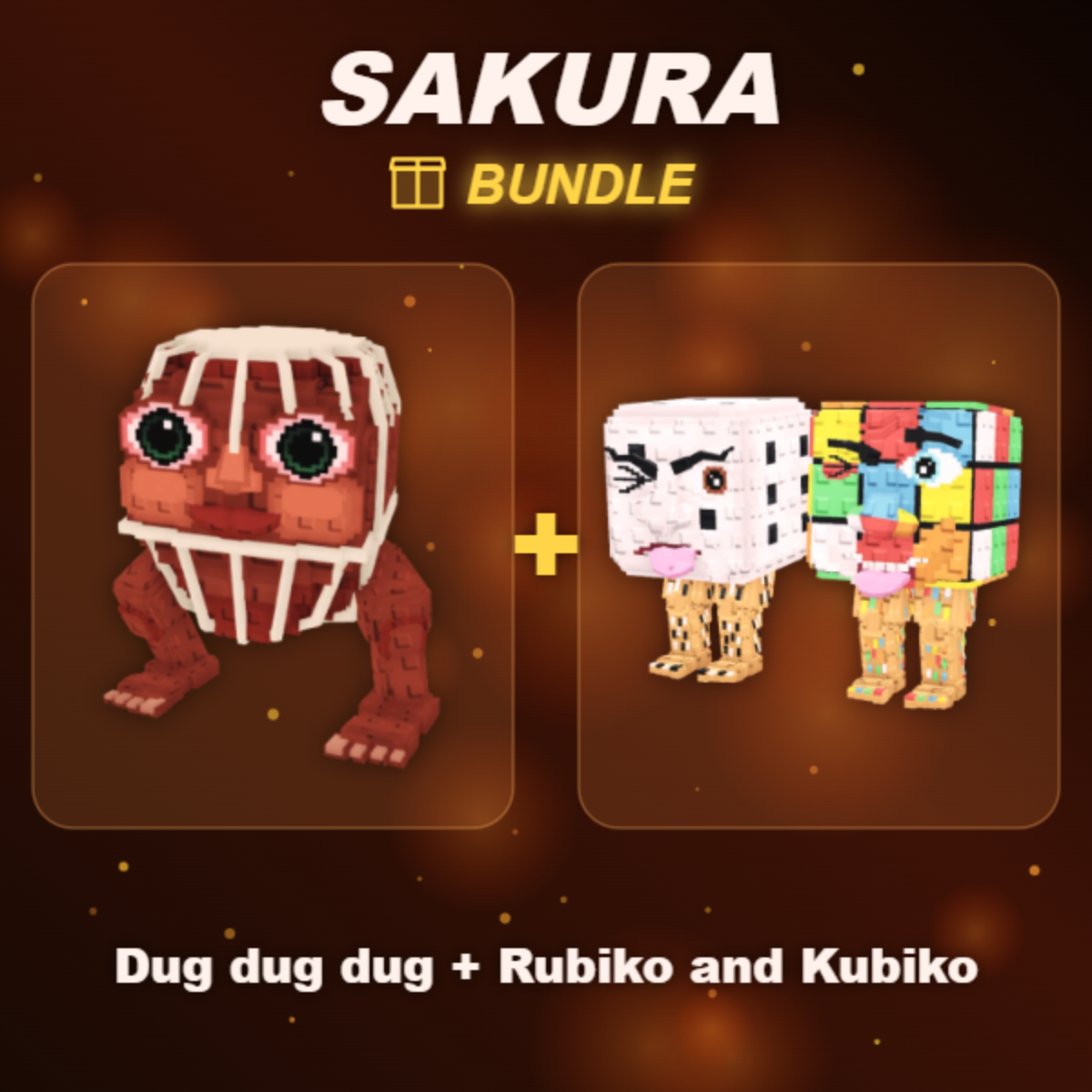 📦 BUNDLE ⭐ Dug dug dug + Rubiko and Kubiko ⭐