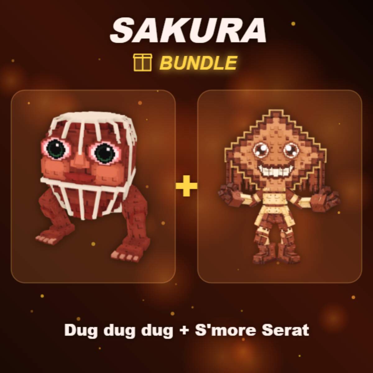 📦 BUNDLE ⭐ Dug dug dug + S'more Serat ⭐