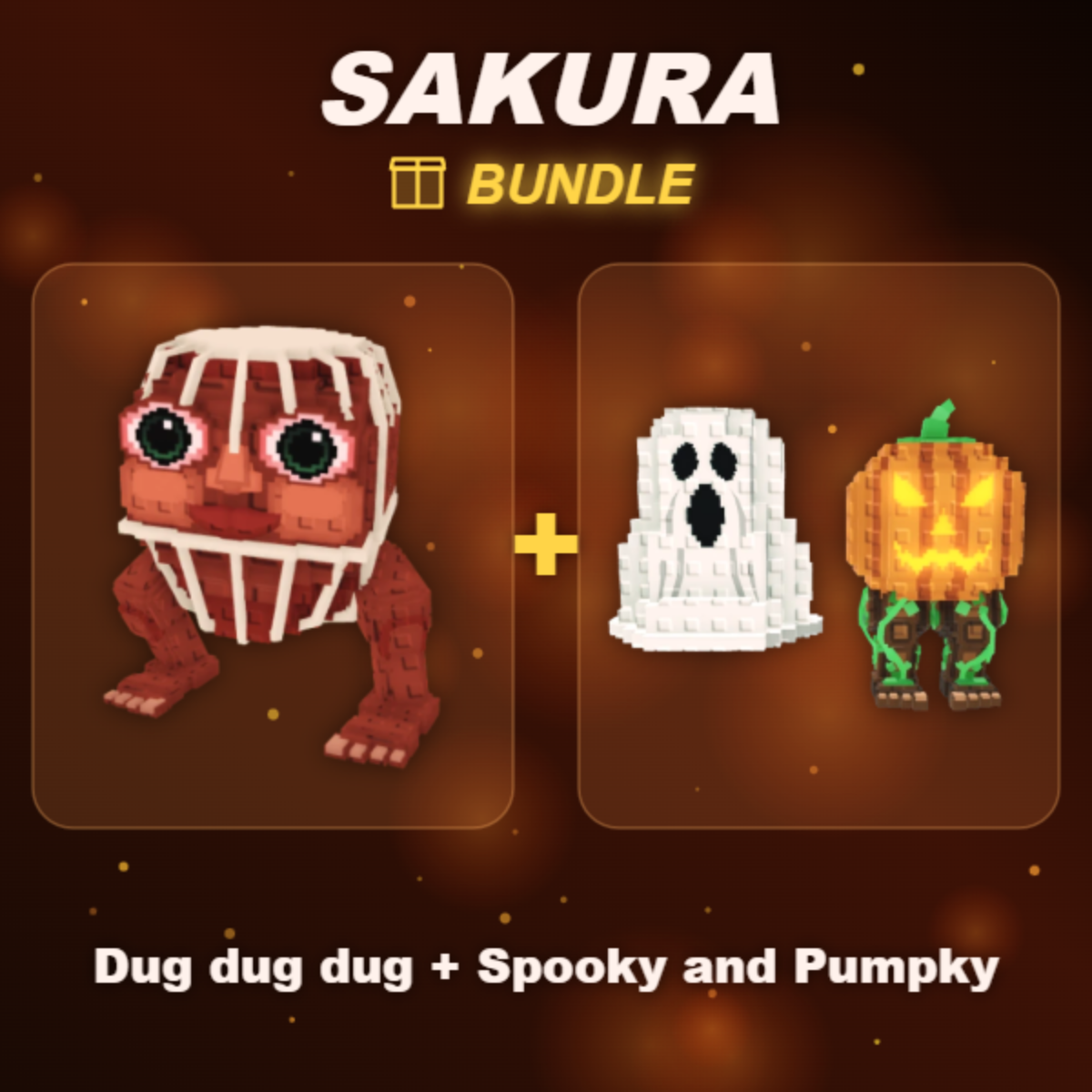 📦 BUNDLE ⭐ Dug dug dug + Spooky and Pumpky ⭐