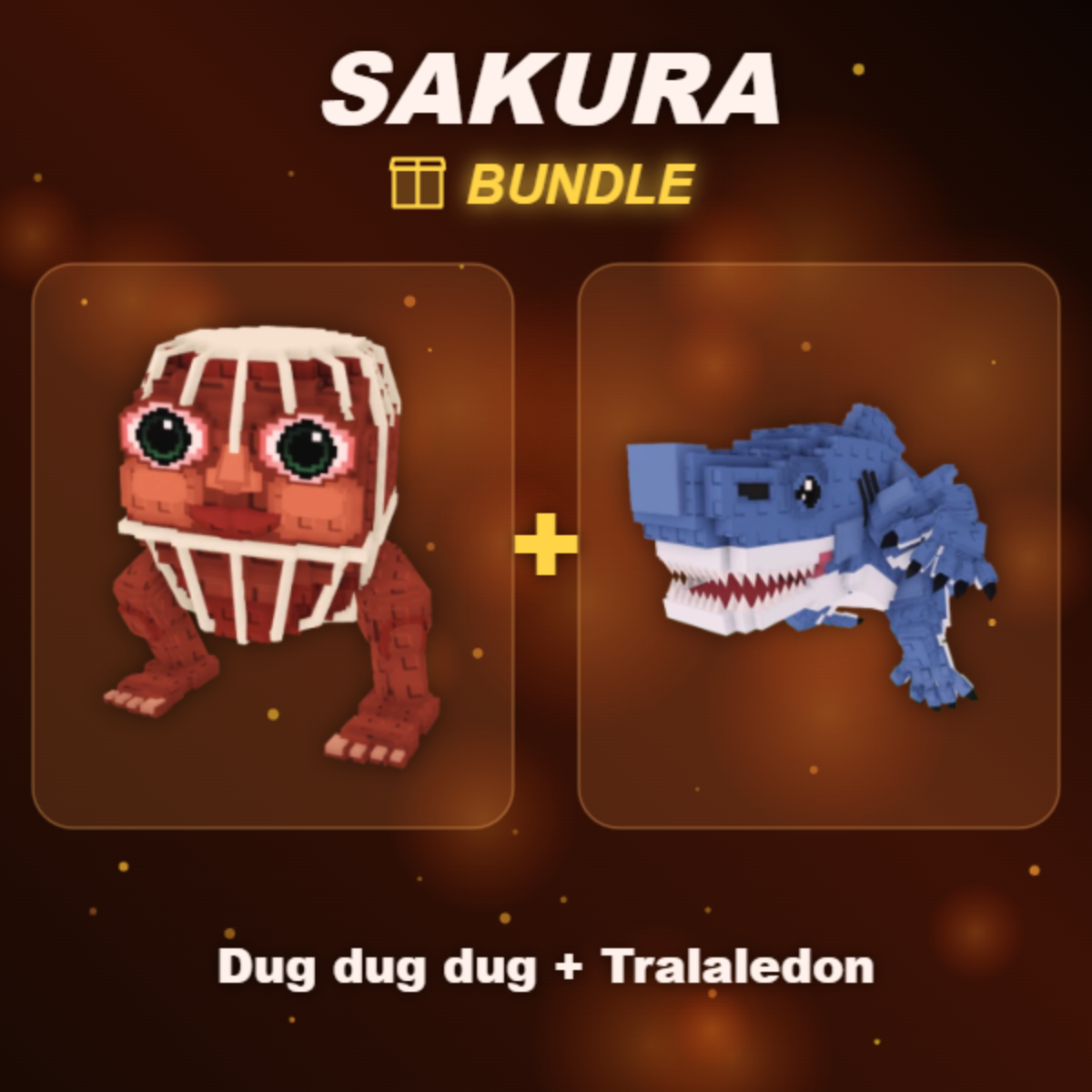 📦 BUNDLE ⭐ Dug dug dug + Tralaledon ⭐