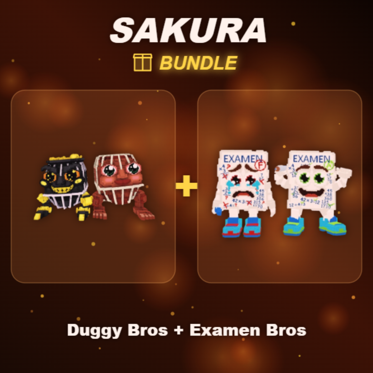 📦 BUNDLE ⭐ Duggy Bros + Examen Bros ⭐