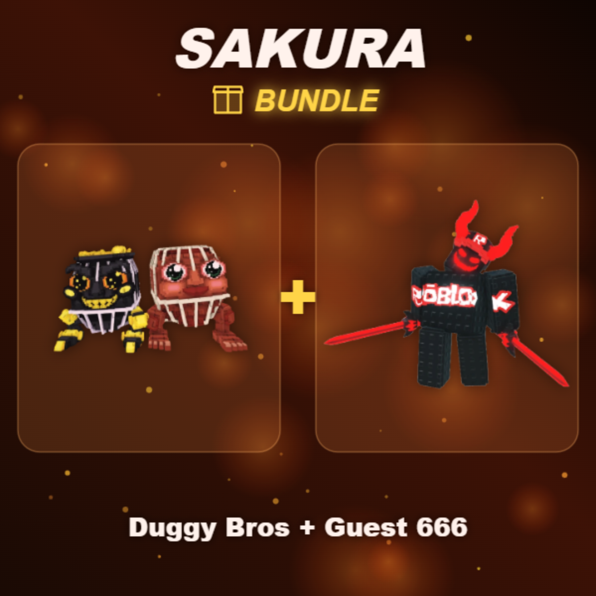 📦 BUNDLE ⭐ Duggy Bros + Guest 666 ⭐