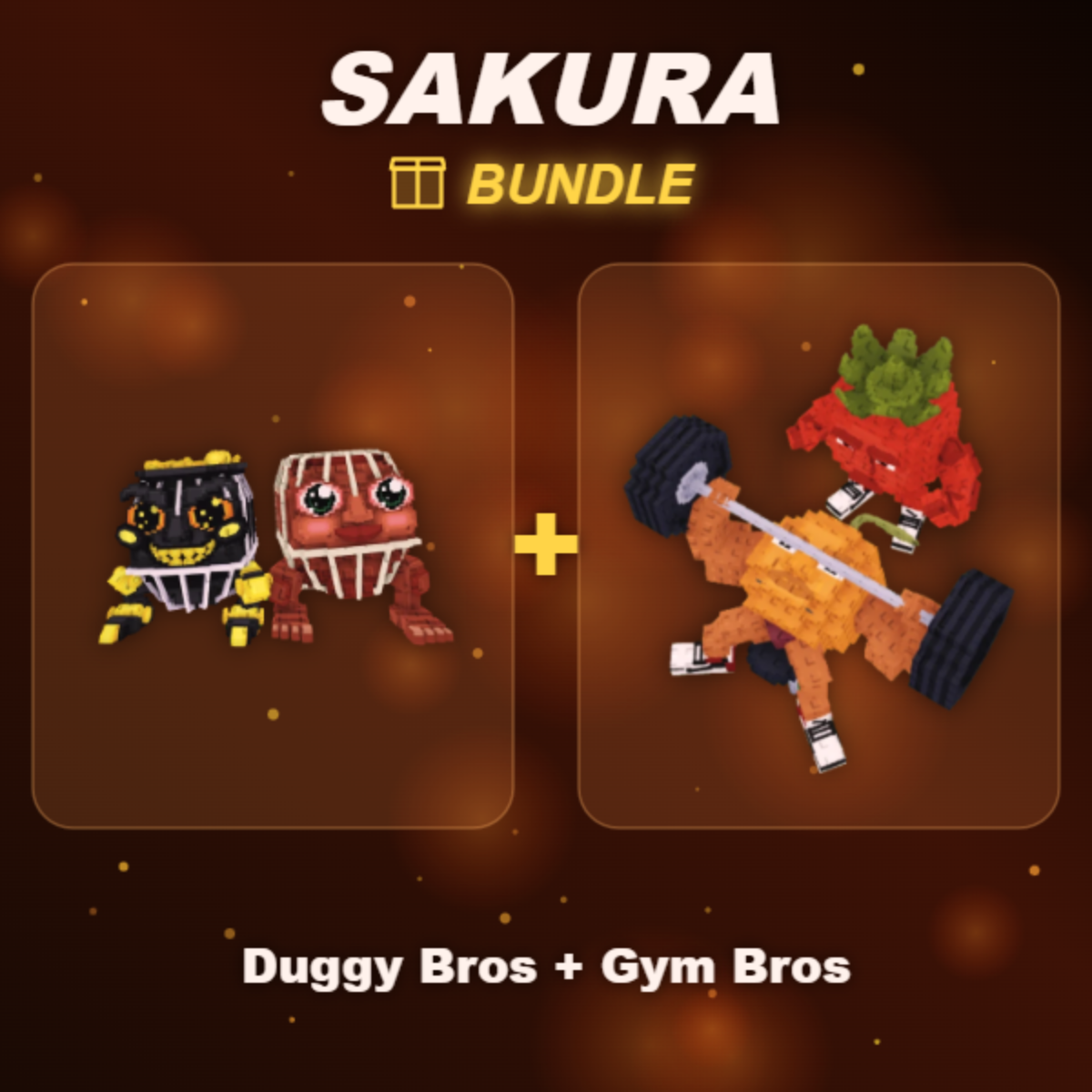 📦 BUNDLE ⭐ Duggy Bros + Gym Bros ⭐