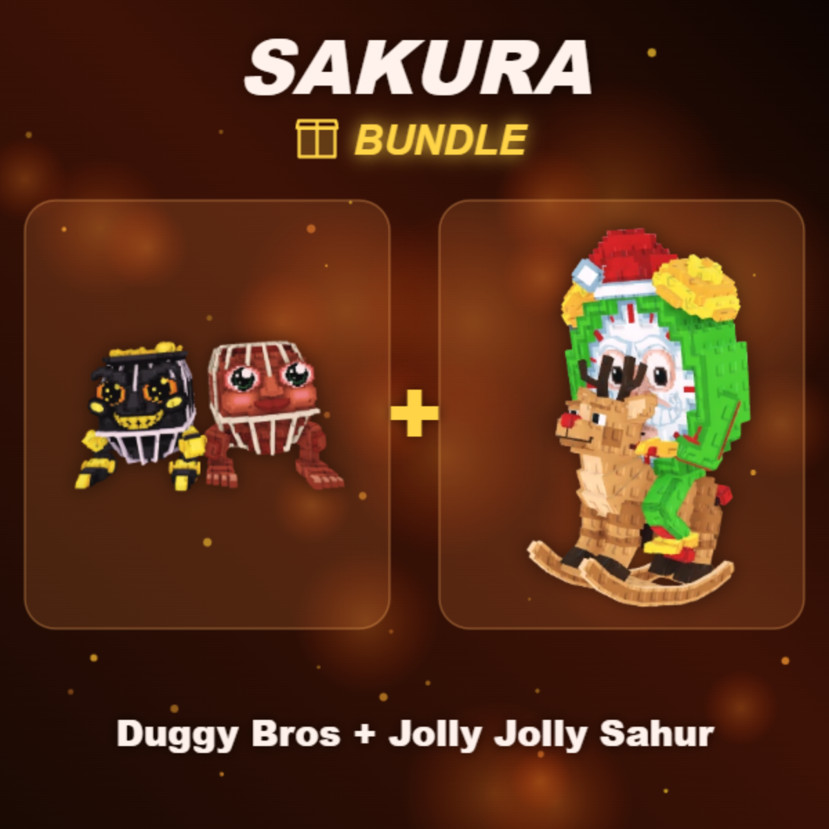 📦 BUNDLE ⭐ Duggy Bros + Jolly Jolly Sahur ⭐
