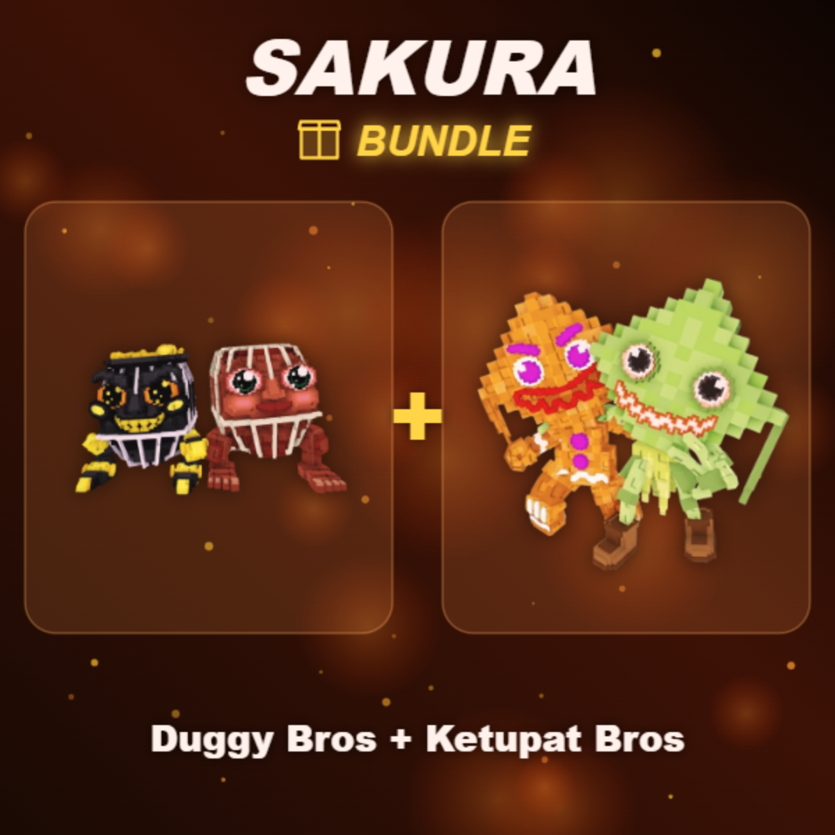 📦 BUNDLE ⭐ Duggy Bros + Ketupat Bros ⭐