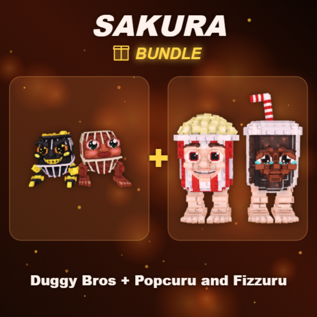 📦 BUNDLE ⭐ Duggy Bros + Popcuru and Fizzuru ⭐
