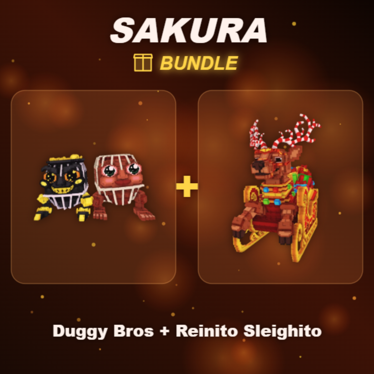 📦 BUNDLE ⭐ Duggy Bros + Reinito Sleighito ⭐