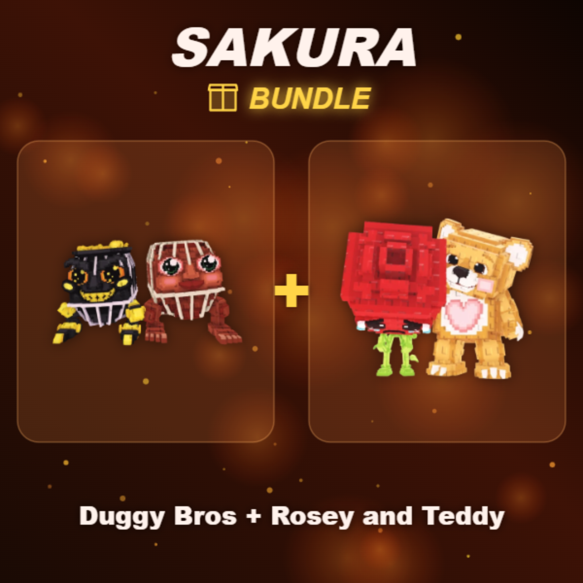 📦 BUNDLE ⭐ Duggy Bros + Rosey and Teddy ⭐