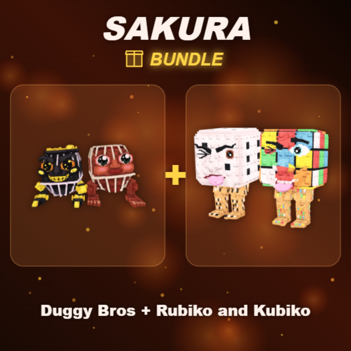 📦 BUNDLE ⭐ Duggy Bros + Rubiko and Kubiko ⭐