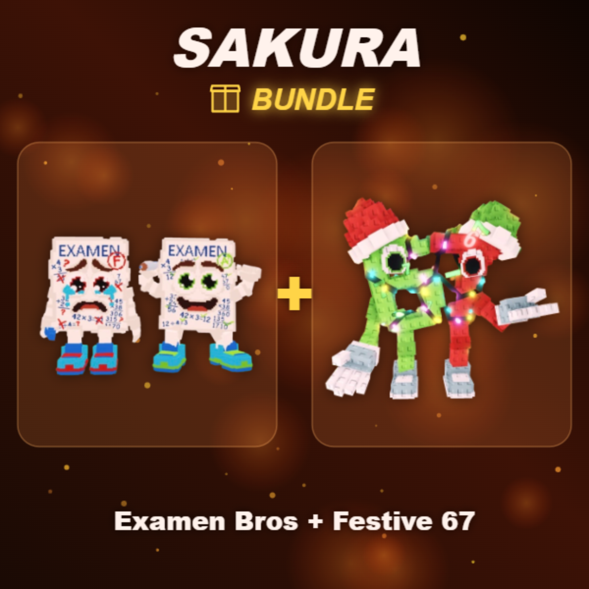 📦 BUNDLE ⭐ Examen Bros + Festive 67 ⭐
