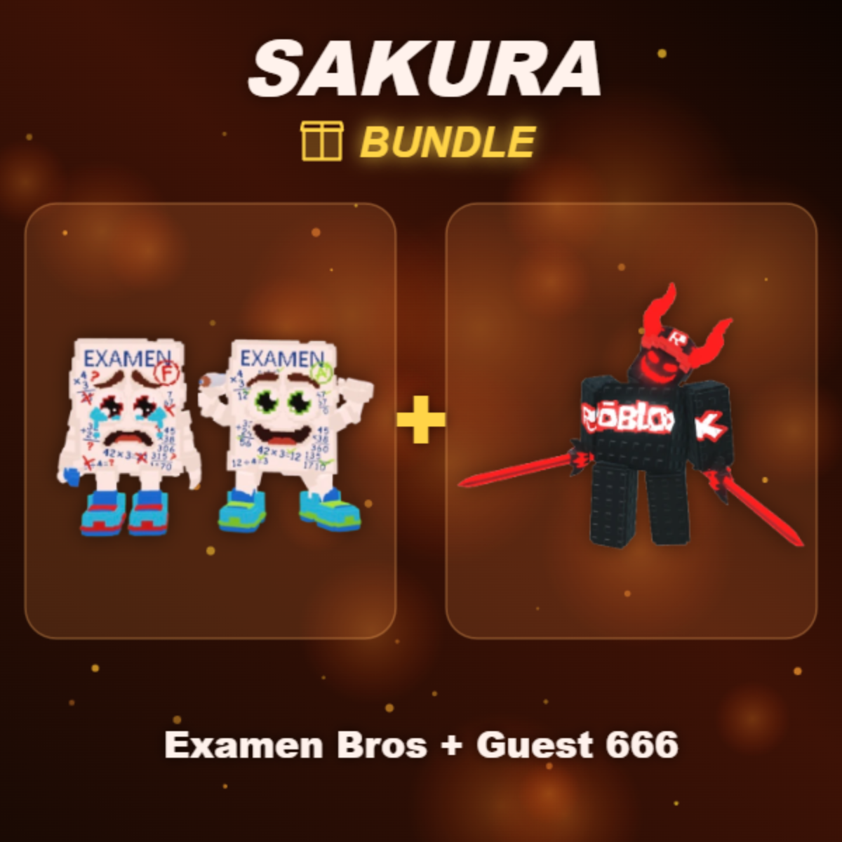 📦 BUNDLE ⭐ Examen Bros + Guest 666 ⭐