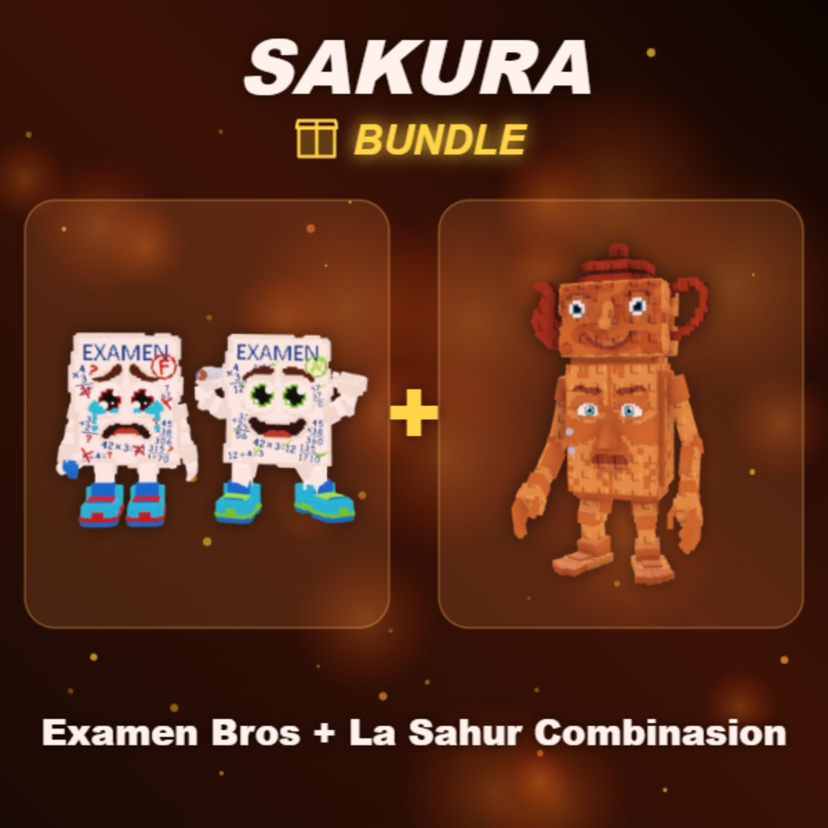📦 BUNDLE ⭐ Examen Bros + La Sahur Combinasion ⭐