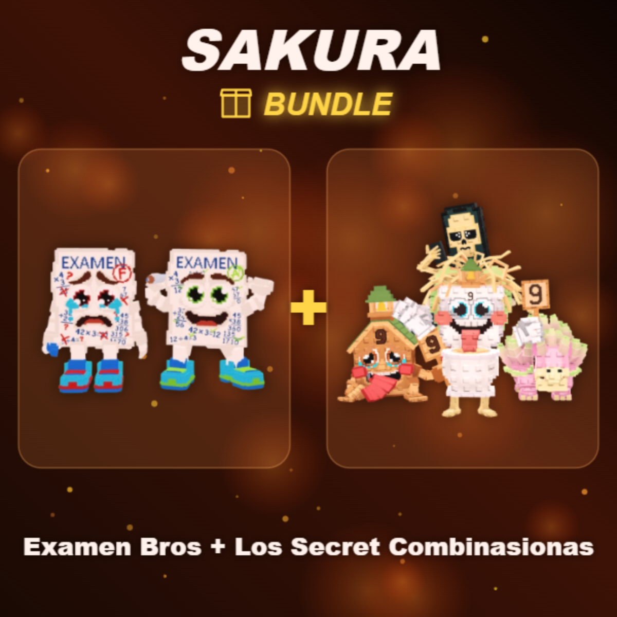 📦 BUNDLE ⭐ Examen Bros + Los Secret Combinasionas ⭐