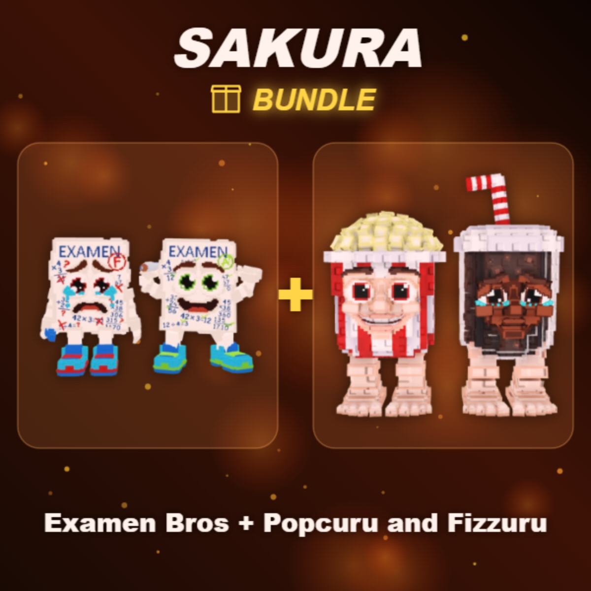 📦 BUNDLE ⭐ Examen Bros + Popcuru and Fizzuru ⭐
