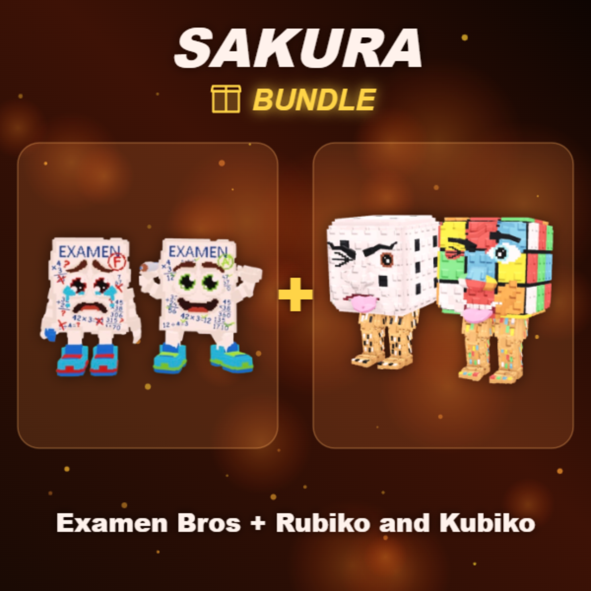 📦 BUNDLE ⭐ Examen Bros + Rubiko and Kubiko ⭐