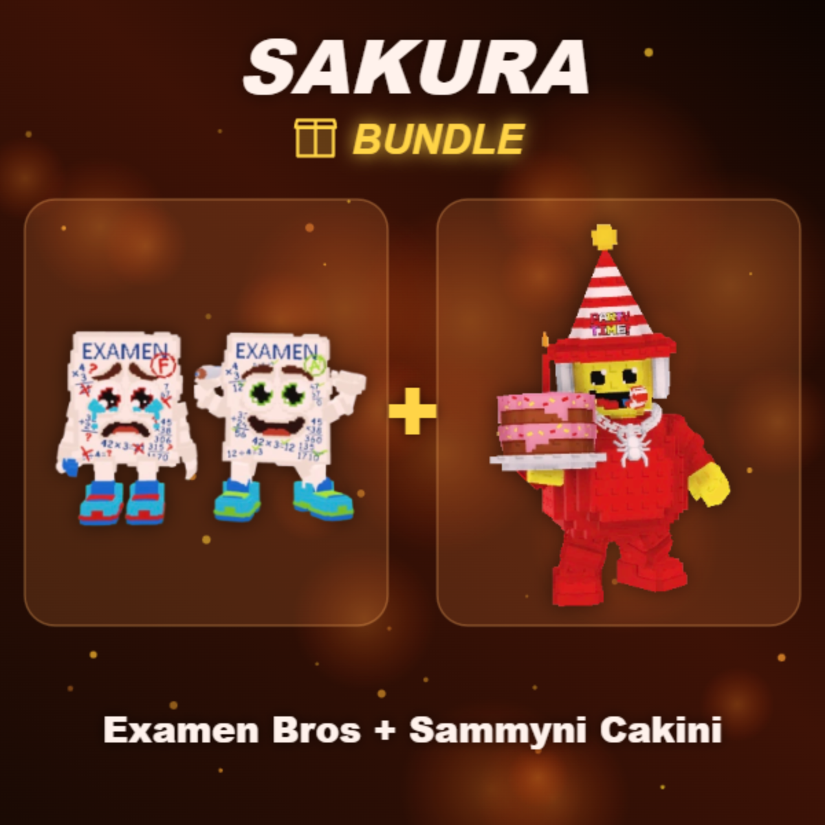 📦 BUNDLE ⭐ Examen Bros + Sammyni Cakini ⭐