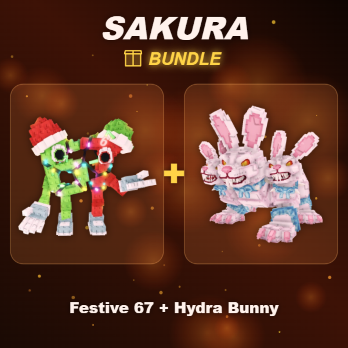 📦 BUNDLE ⭐ Festive 67 + Hydra Bunny ⭐