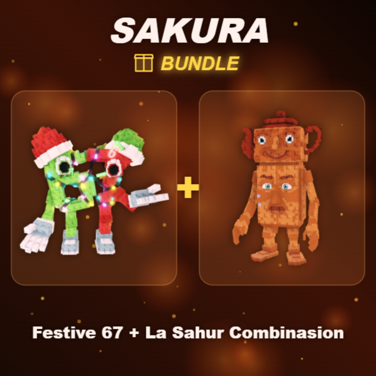 📦 BUNDLE ⭐ Festive 67 + La Sahur Combinasion ⭐