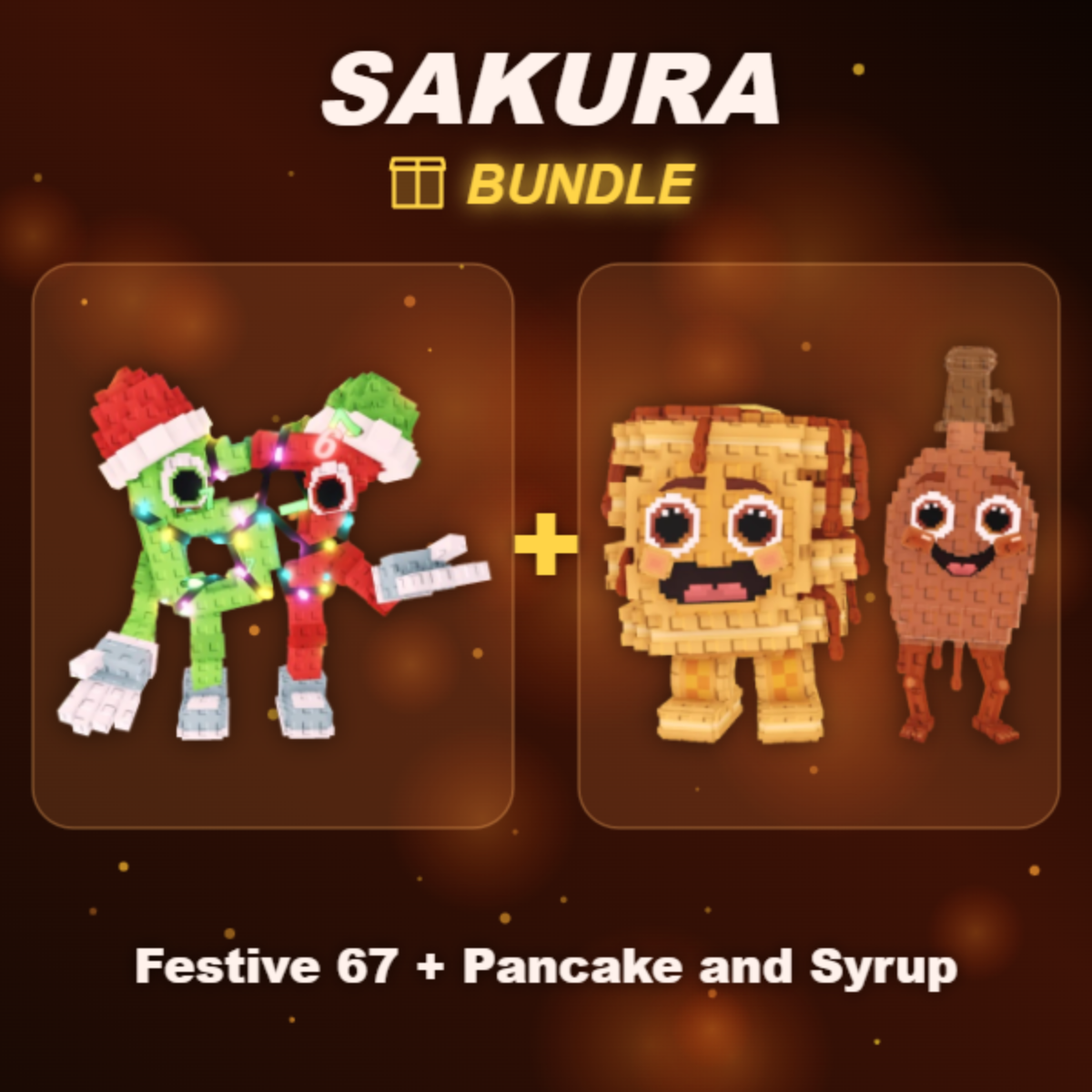 📦 BUNDLE ⭐ Festive 67 + Pancake and Syrup ⭐