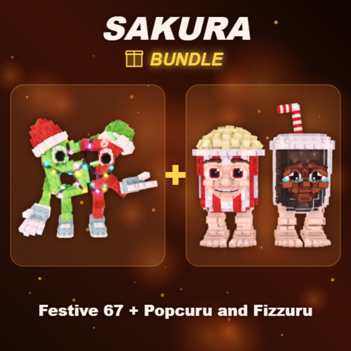 📦 BUNDLE ⭐ Festive 67 + Popcuru and Fizzuru ⭐