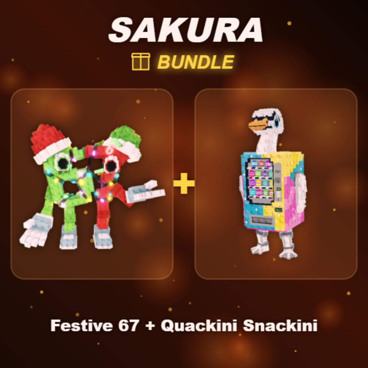 📦 BUNDLE ⭐ Festive 67 + Quackini Snackini ⭐
