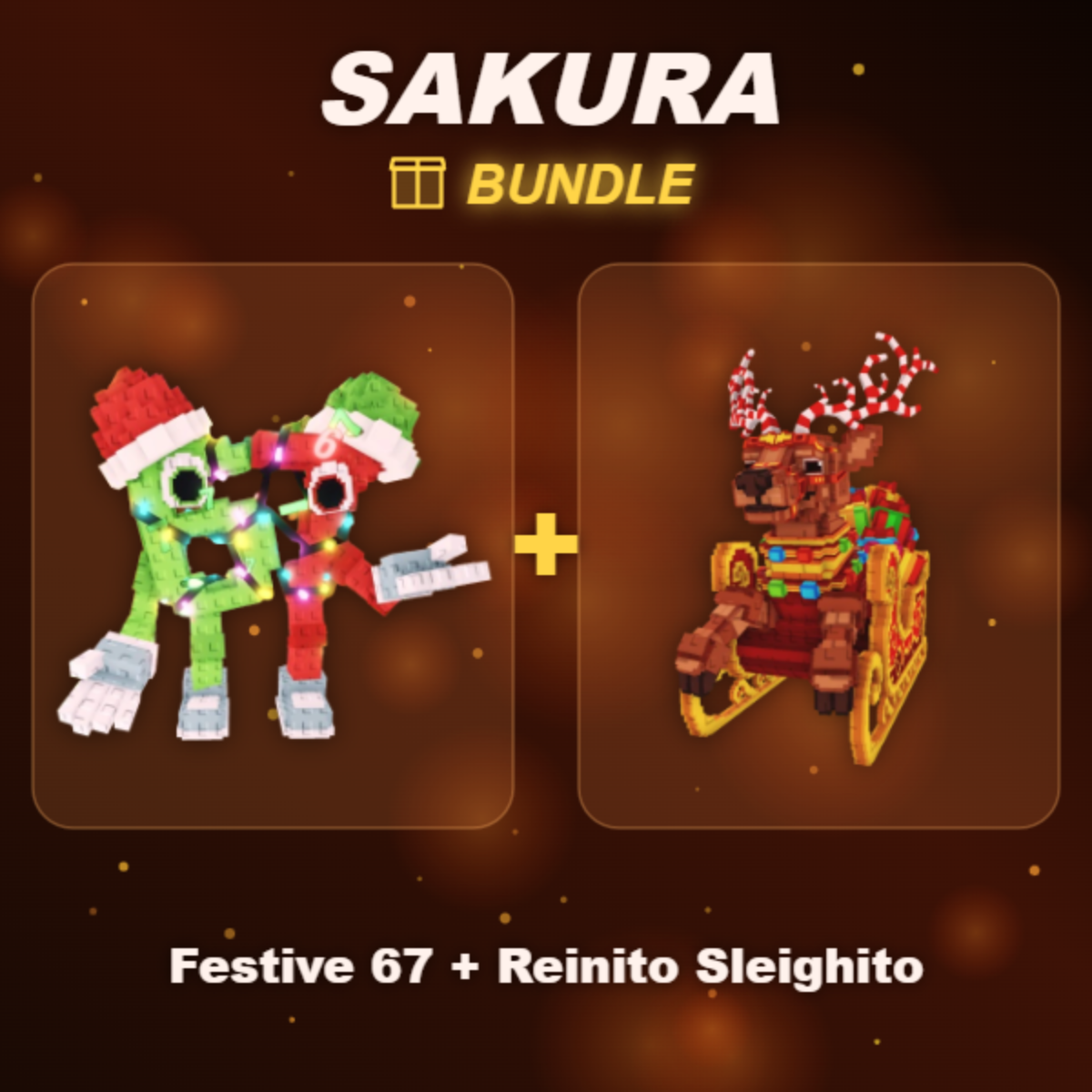 📦 BUNDLE ⭐ Festive 67 + Reinito Sleighito ⭐