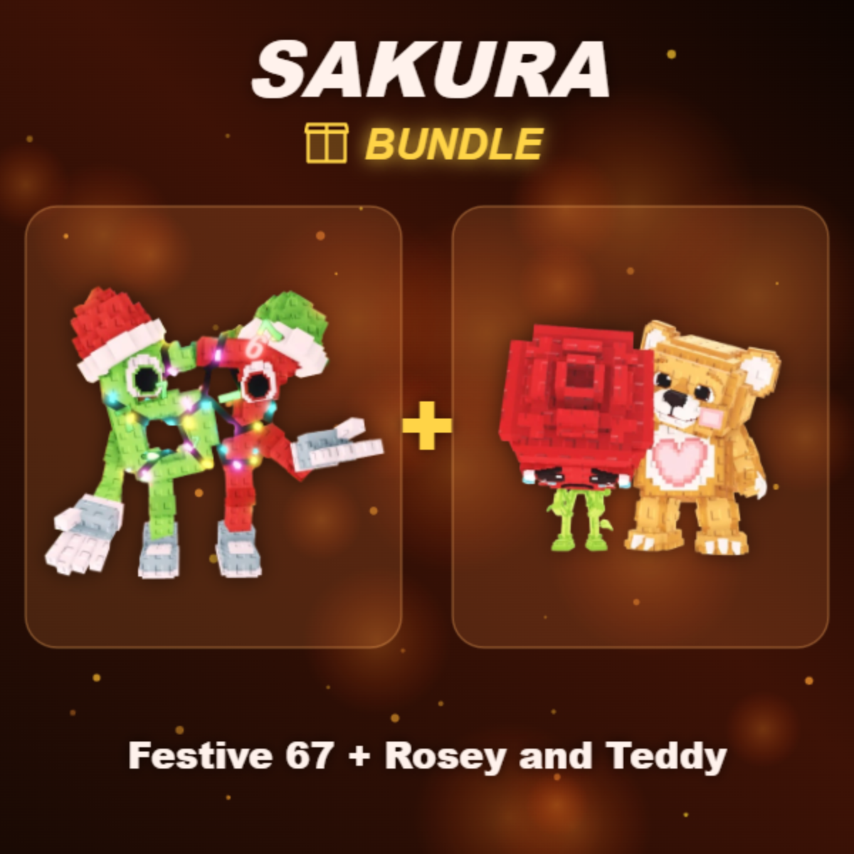 📦 BUNDLE ⭐ Festive 67 + Rosey and Teddy ⭐