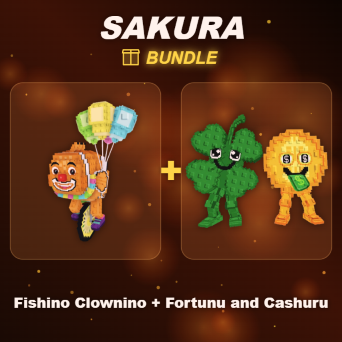 📦 BUNDLE ⭐ Fishino Clownino + Fortunu and Cashuru ⭐