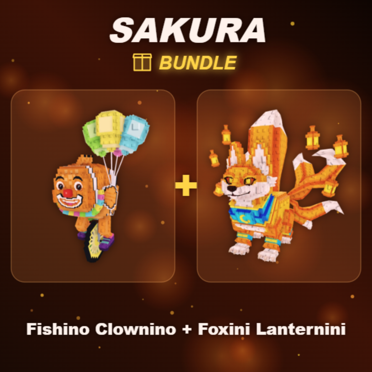 📦 BUNDLE ⭐ Fishino Clownino + Foxini Lanternini ⭐