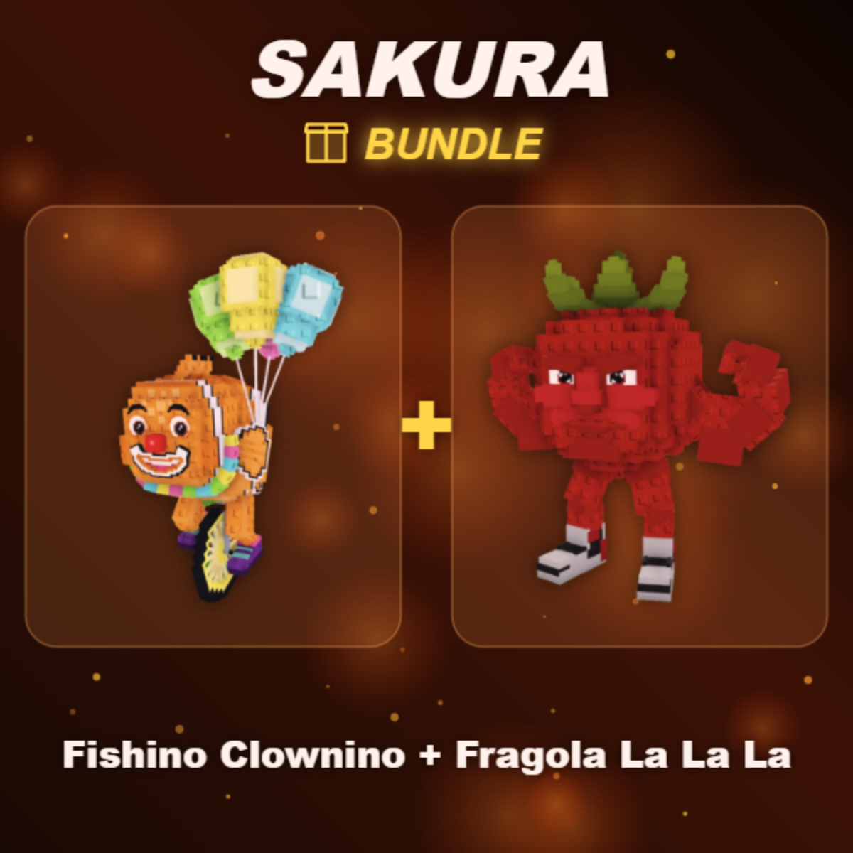 📦 BUNDLE ⭐ Fishino Clownino + Fragola La La La ⭐