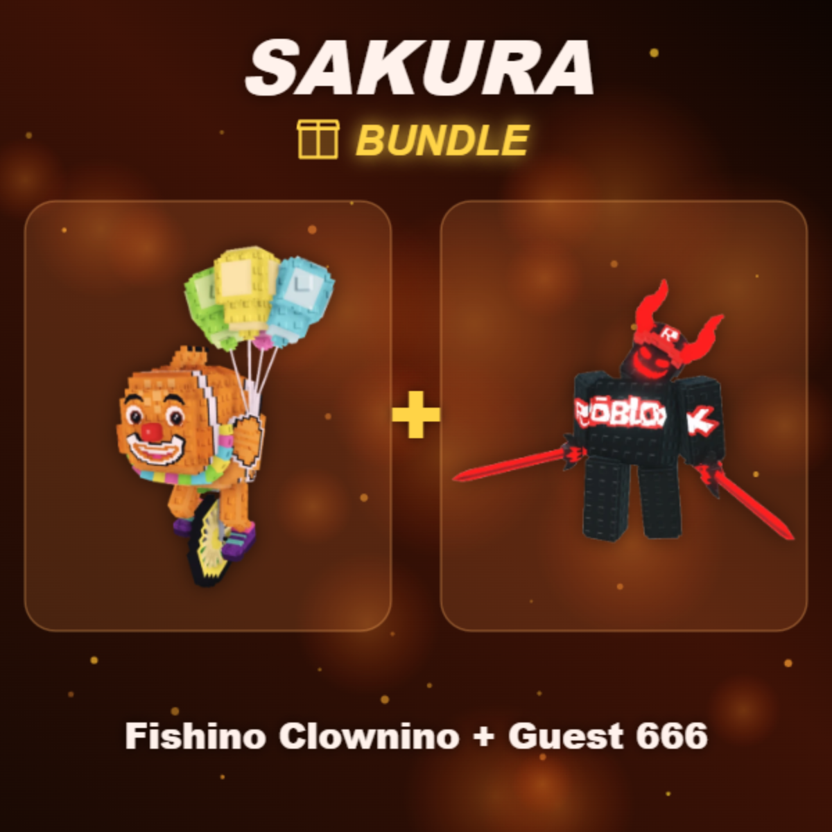 📦 BUNDLE ⭐ Fishino Clownino + Guest 666 ⭐
