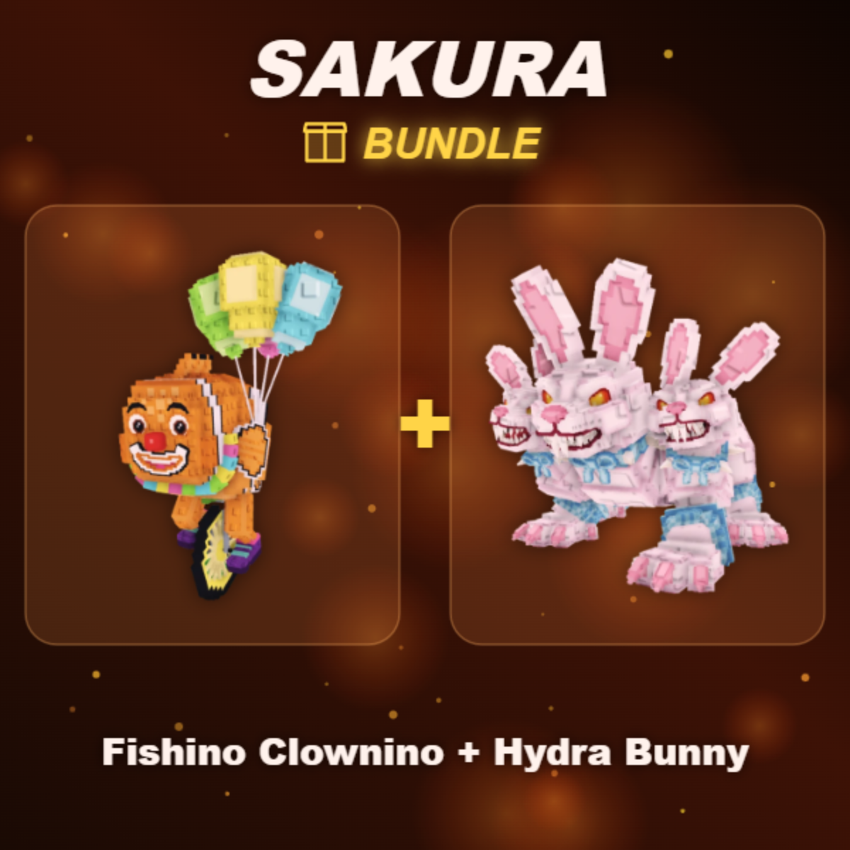 📦 BUNDLE ⭐ Fishino Clownino + Hydra Bunny ⭐