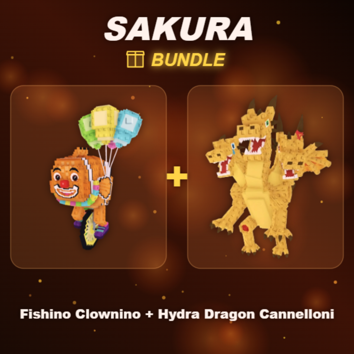 📦 BUNDLE ⭐ Fishino Clownino + Hydra Dragon Cannelloni ⭐