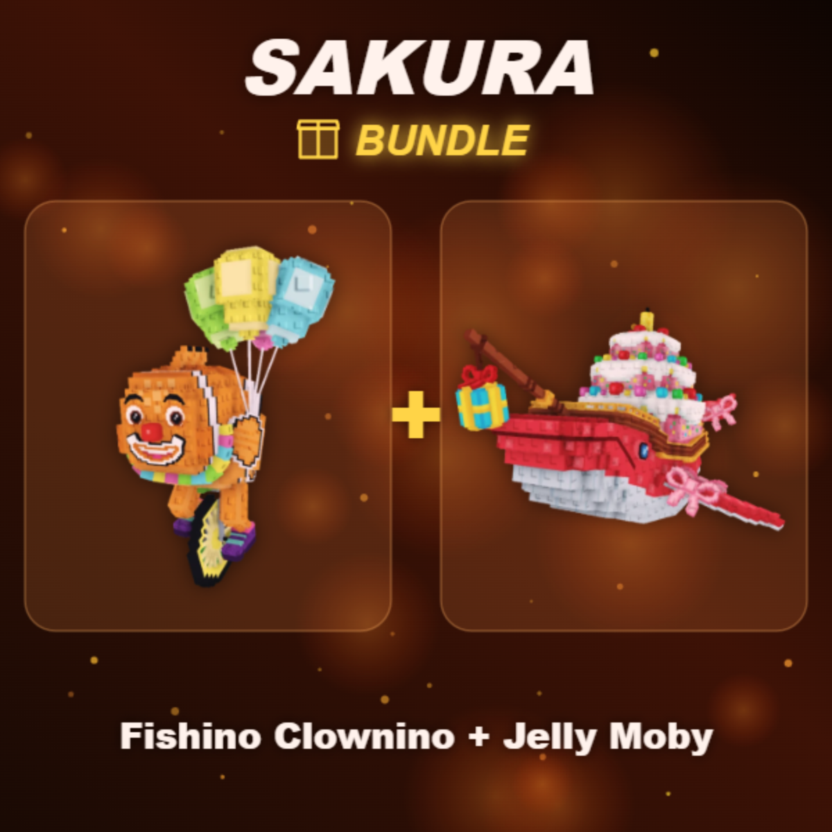 📦 BUNDLE ⭐ Fishino Clownino + Jelly Moby ⭐