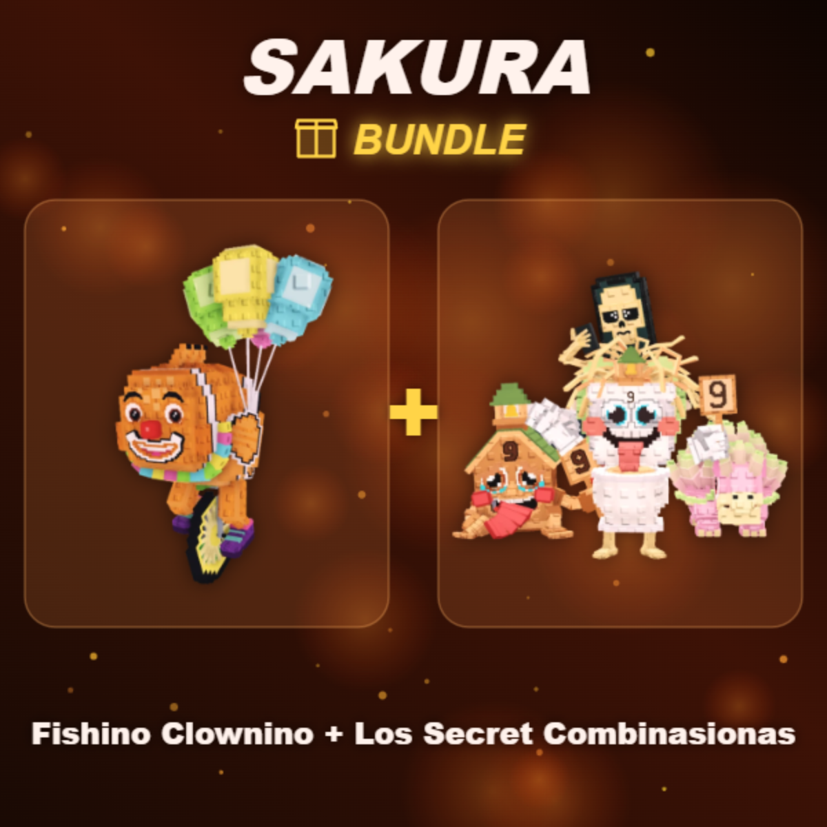 📦 BUNDLE ⭐ Fishino Clownino + Los Secret Combinasionas ⭐