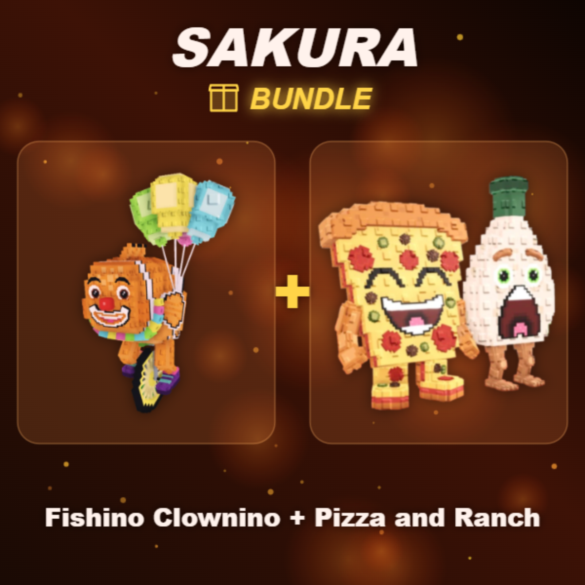 📦 BUNDLE ⭐ Fishino Clownino + Pizza and Ranch ⭐
