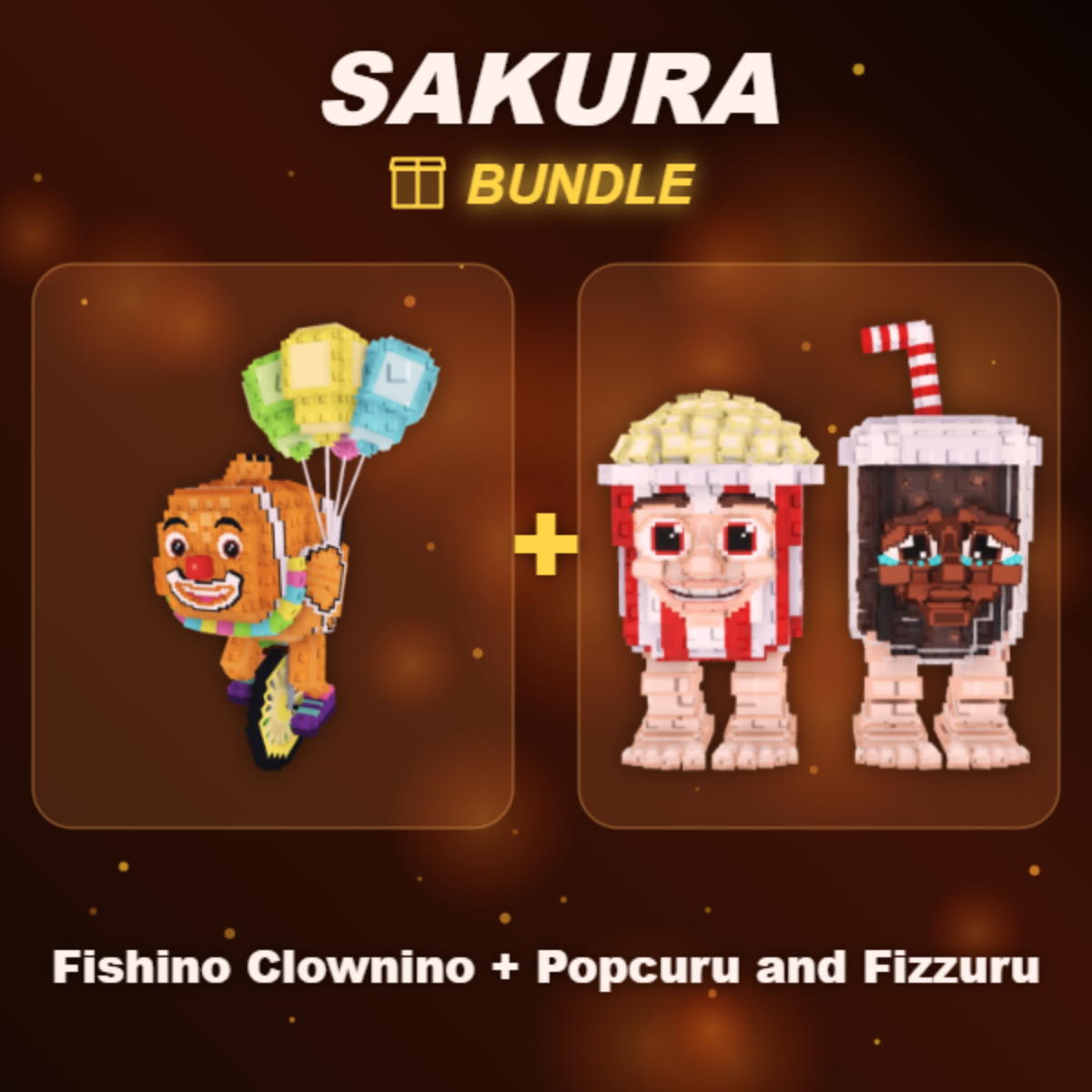 📦 BUNDLE ⭐ Fishino Clownino + Popcuru and Fizzuru ⭐