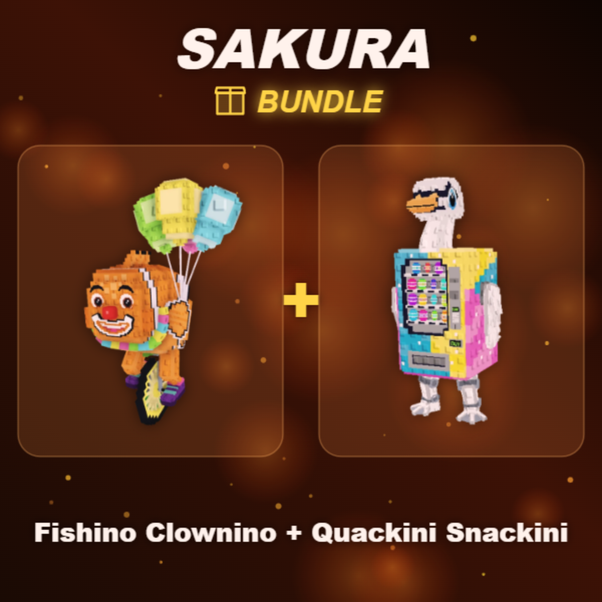 📦 BUNDLE ⭐ Fishino Clownino + Quackini Snackini ⭐