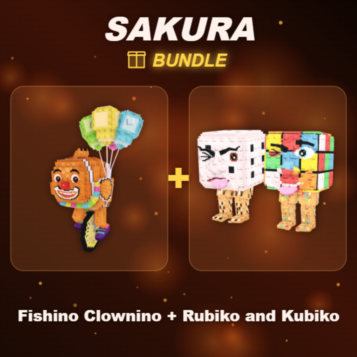 📦 BUNDLE ⭐ Fishino Clownino + Rubiko and Kubiko ⭐